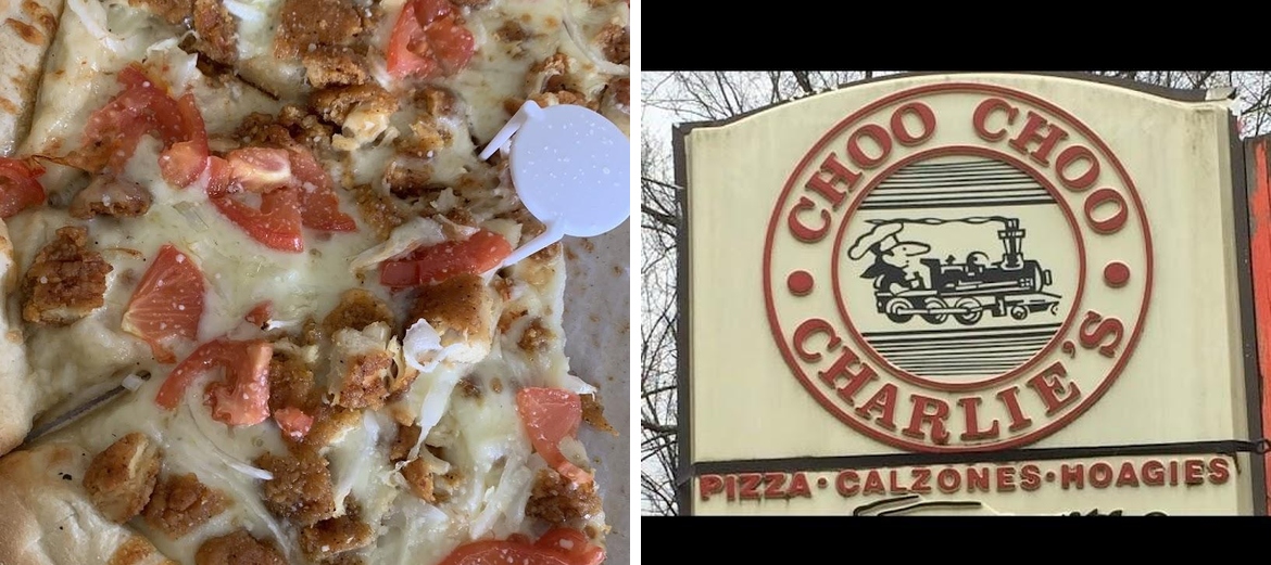 Choo Choo Charlie's Menu